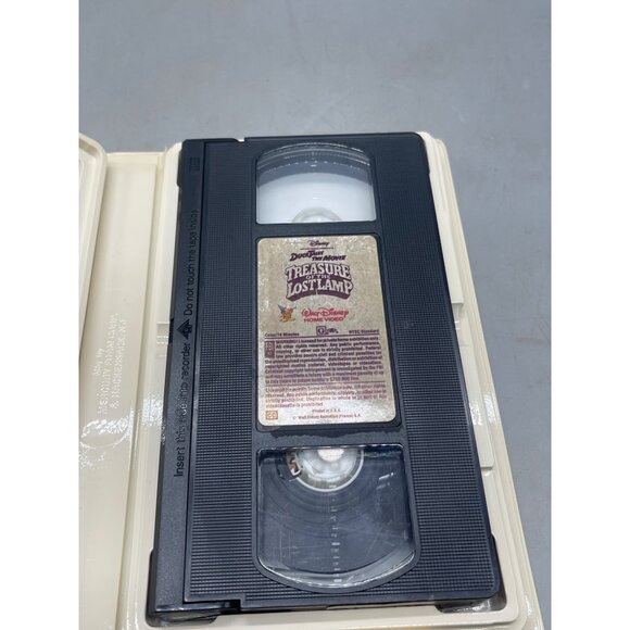 Disney Duck Tales the Movie Treasure of the Lost lamp VHS tape English READ - Picture 2 of 3